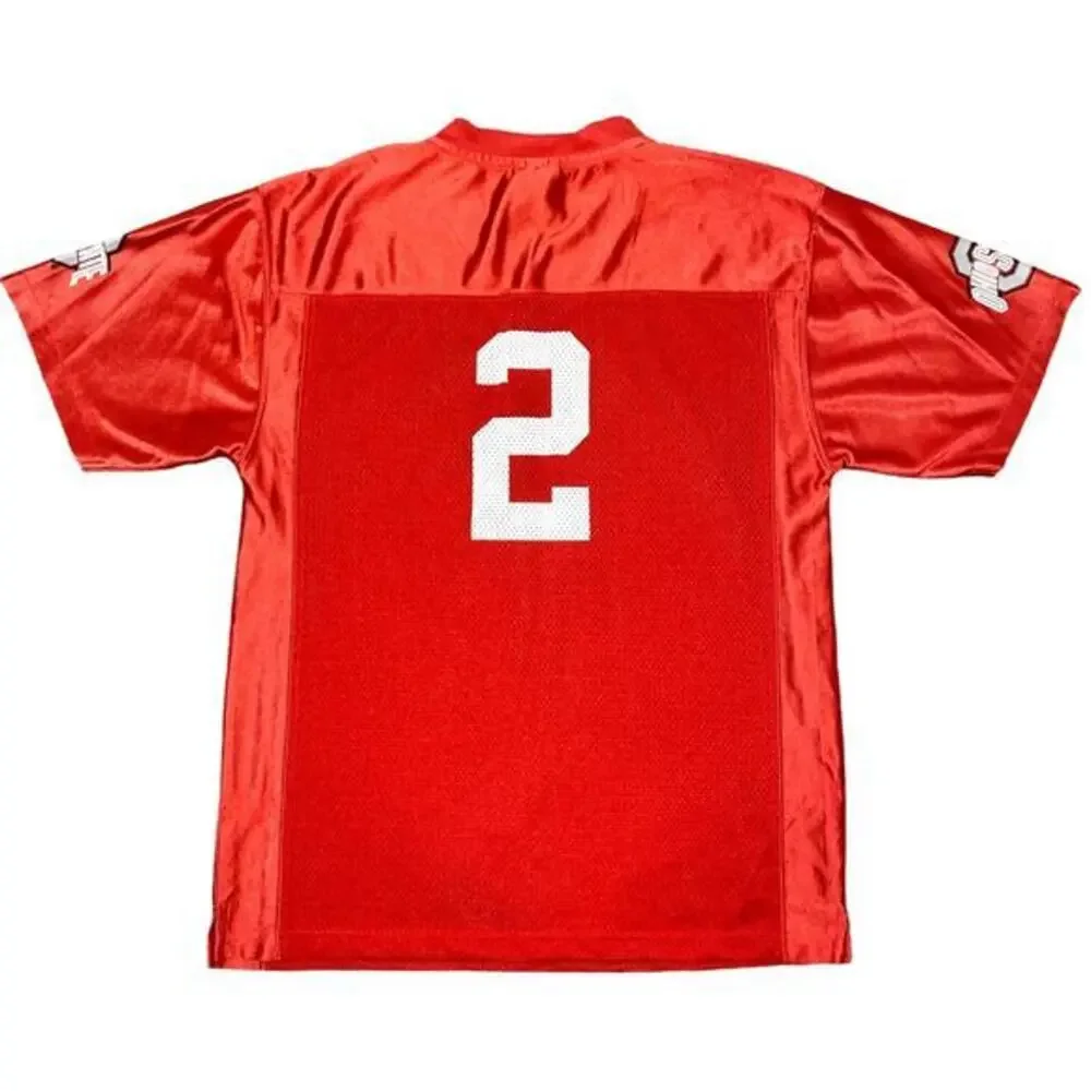 Ohio State Football Jersey Youth Large (14/16) Buckeyes #2 Red/Home Big 10 Boys